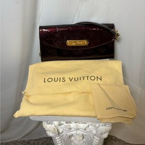 Vintage Louis Vuitton Monogram Vernis Sunset Boulevard Clutch